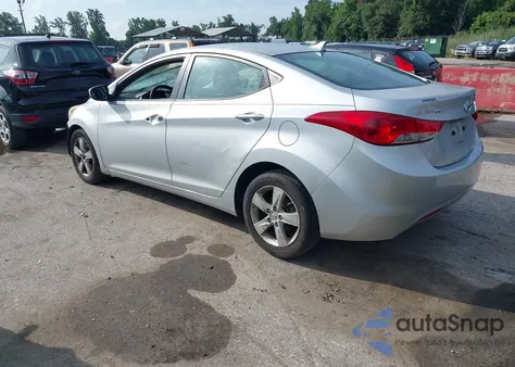 2011 Hyundai Elantra Gls z USA, uszkodzony, nr VIN 5NPDH4AE4BH054581